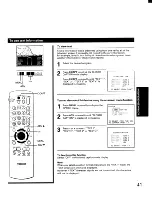 Предварительный просмотр 41 страницы Toshiba TP48G10 Owner'S Manual