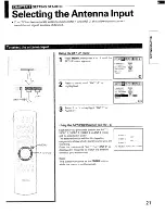 Preview for 21 page of Toshiba TP50F6 Owner'S Manual