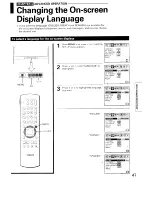 Предварительный просмотр 47 страницы Toshiba TP50F60 Owner'S Manual