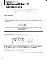 Предварительный просмотр 8 страницы Toshiba TP50F90 Owner'S Manual