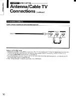 Предварительный просмотр 10 страницы Toshiba TP50F90 Owner'S Manual