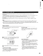 Предварительный просмотр 29 страницы Toshiba TP50F90 Owner'S Manual