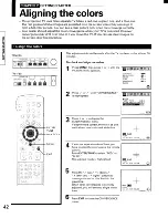 Предварительный просмотр 42 страницы Toshiba TP50F90 Owner'S Manual