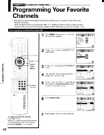 Предварительный просмотр 66 страницы Toshiba TP50F90 Owner'S Manual