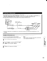 Предварительный просмотр 77 страницы Toshiba TP50F90 Owner'S Manual