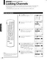 Предварительный просмотр 38 страницы Toshiba TP50H64 Owner'S Manual