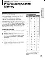 Preview for 23 page of Toshiba TP61E90 Owner'S Manual