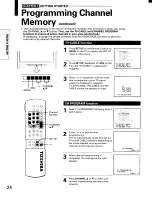 Preview for 24 page of Toshiba TP61E90 Owner'S Manual