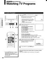 Preview for 28 page of Toshiba TP61E90 Owner'S Manual