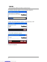Предварительный просмотр 17 страницы Toshiba TRANSMEMORY U2M-004GT Software Installation Manual
