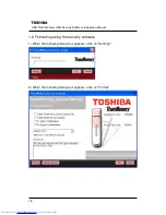 Предварительный просмотр 18 страницы Toshiba TRANSMEMORY U2M-004GT Software Installation Manual