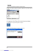 Предварительный просмотр 26 страницы Toshiba TRANSMEMORY U2M-004GT Software Installation Manual