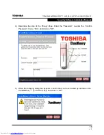 Preview for 17 page of Toshiba TRANSMEMORY U2P Software Installation Manual