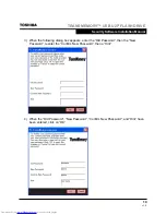 Preview for 20 page of Toshiba TRANSMEMORY U2P Software Installation Manual