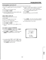 Preview for 51 page of Toshiba TRX-1420 Owner'S Manual