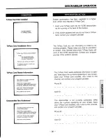 Preview for 31 page of Toshiba TRX-15 Owner'S Manual