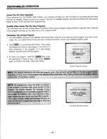 Preview for 36 page of Toshiba TRX-15 Owner'S Manual