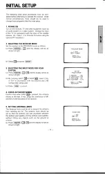 Предварительный просмотр 12 страницы Toshiba TRX-1500 Owner'S Manual