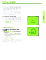 Preview for 14 page of Toshiba TRX-1820 Owner'S Manual