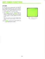 Preview for 29 page of Toshiba TRX-1820 Owner'S Manual