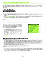 Preview for 33 page of Toshiba TRX-1820 Owner'S Manual