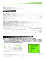 Preview for 41 page of Toshiba TRX-1820 Owner'S Manual