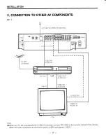 Preview for 11 page of Toshiba TRX-2000 Owner'S Manual