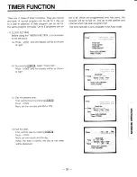 Preview for 30 page of Toshiba TRX-2000 Owner'S Manual