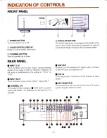 Предварительный просмотр 5 страницы Toshiba TRX-2220 Owner'S Manual