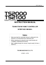 Предварительный просмотр 1 страницы Toshiba TS2000 Instruction Manual