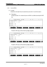 Preview for 76 page of Toshiba TS3000 Series Instruction Manual