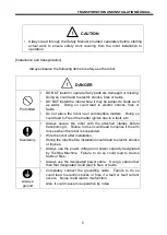 Preview for 5 page of Toshiba TS3100 Instruction Manual