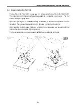 Preview for 21 page of Toshiba TS3100 Instruction Manual