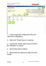 Предварительный просмотр 50 страницы Toshiba TS608 Service Manual