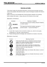 Preview for 4 page of Toshiba TSL3000E Interface Manual