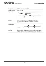 Preview for 78 page of Toshiba TSL3000E Interface Manual