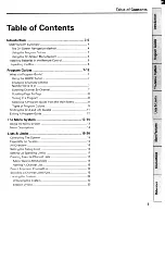 Preview for 3 page of Toshiba TSR-202 Operation Manual