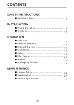 Preview for 2 page of Toshiba TW-BH105M4PH Owner'S Manual