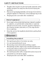 Preview for 7 page of Toshiba TW-BH105M4PH Owner'S Manual