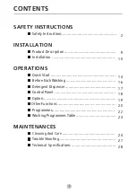 Предварительный просмотр 2 страницы Toshiba TW-BH115W4PH Owner'S Manual