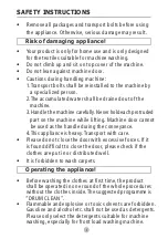 Предварительный просмотр 8 страницы Toshiba TW-BH95M4H Owner'S Manual