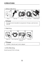 Предварительный просмотр 16 страницы Toshiba TW-BL100S2 Series Owner'S Manual