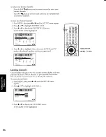 Preview for 24 page of Toshiba TW40X81 Owner'S Manual