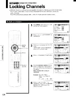 Предварительный просмотр 64 страницы Toshiba TW56F80 Owner'S Manual