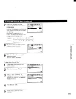 Предварительный просмотр 67 страницы Toshiba TW56F80 Owner'S Manual