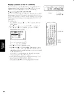 Preview for 20 page of Toshiba TW56X81 Owner'S Manual