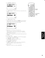 Preview for 25 page of Toshiba TW56X81 Owner'S Manual