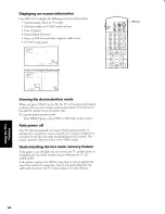 Preview for 44 page of Toshiba TW56X81 Owner'S Manual