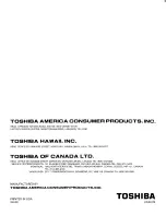 Preview for 50 page of Toshiba TW56X81 Owner'S Manual