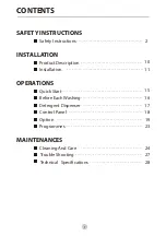 Предварительный просмотр 2 страницы Toshiba TWD-BJ120M4M Owner'S Manual